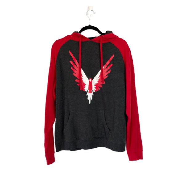 maverick red hoodie